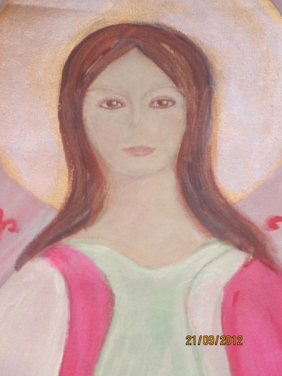 Maria Magdalena, maalannut Kristiina Alatalo - IMG_1129